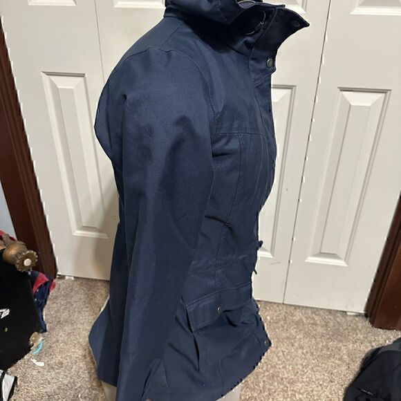 Columbia Women’s Medium Blue Trench Coat - Picture 4 of 5